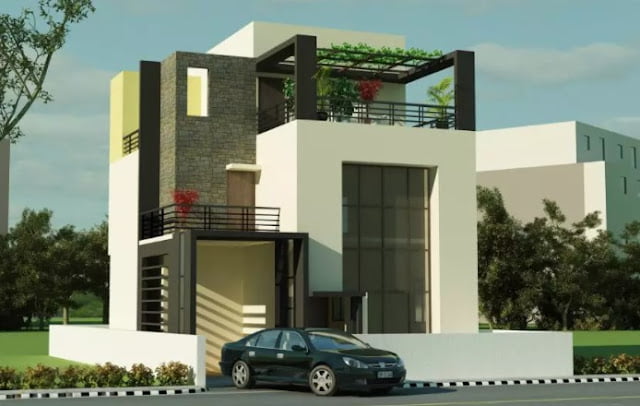 simple 2nd floor house front design simple 2nd floor house front design