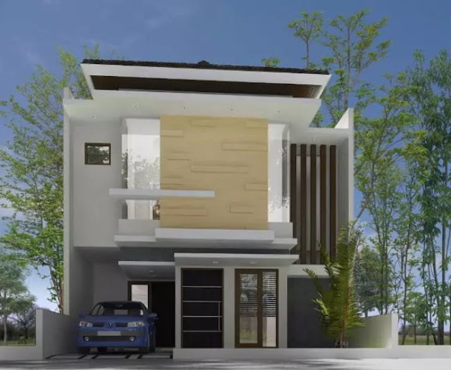 simple 2nd floor house front design simple 2nd floor house front design
