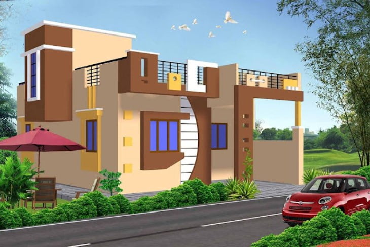 modern single floor house design modern single floor house design