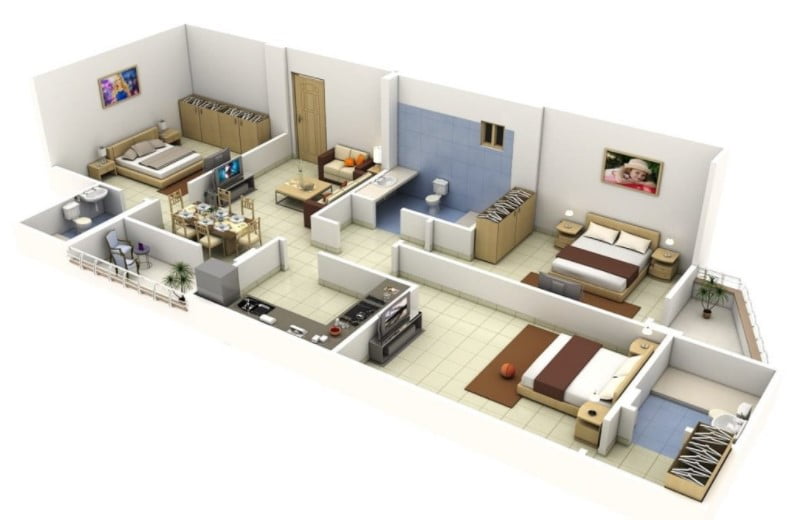 simple low budget modern 3 bedroom house design simple low budget modern 3 bedroom house design