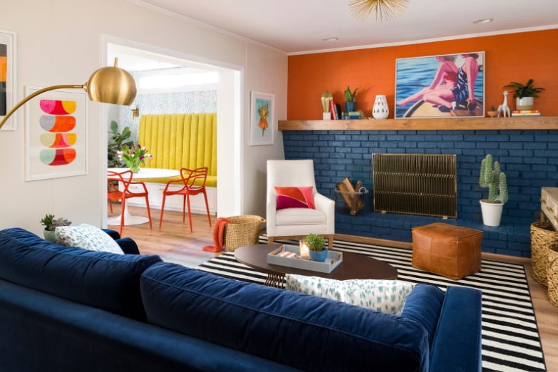 blue and orange color scheme for living room blue and orange color scheme for living room