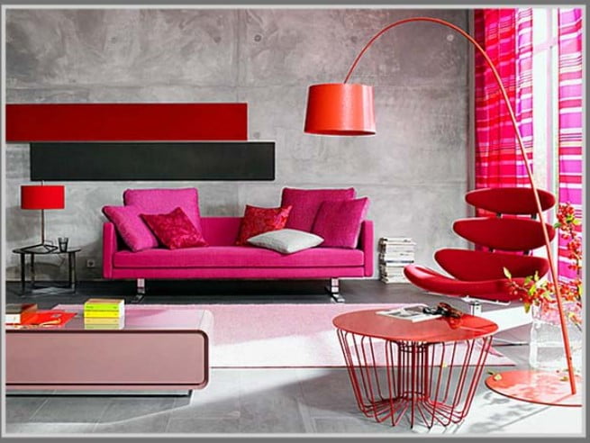 red and gray color scheme living room red and gray color scheme living room