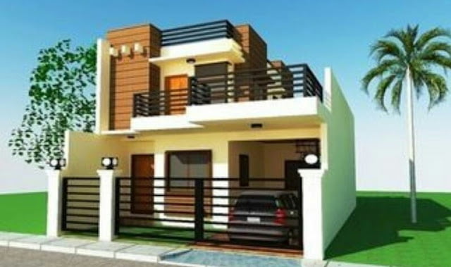 2 story house design with rooftop 2 story house design with rooftop