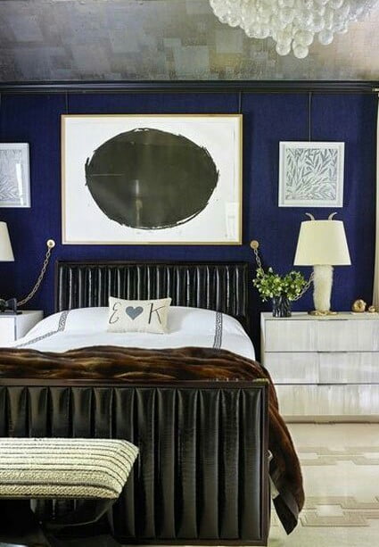 dark blue aesthetic bedroom dark blue aesthetic bedroom