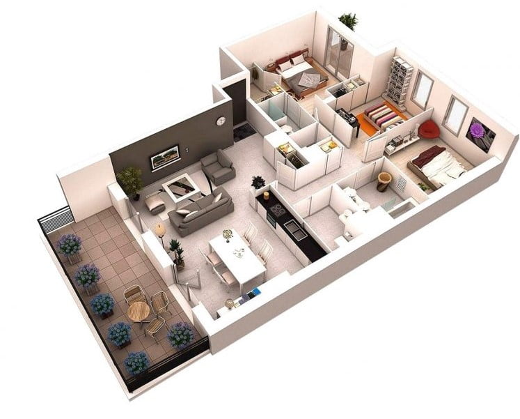 simple low budget modern 3 bedroom house design simple low budget modern 3 bedroom house design