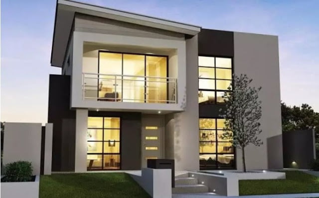 simple 2nd floor house front design simple 2nd floor house front design
