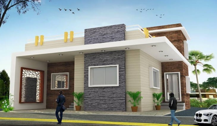 modern single floor house design modern single floor house design