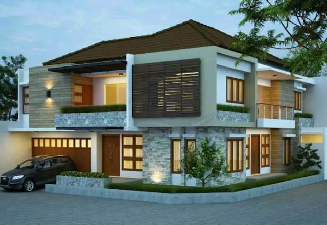 simple 2nd floor house front design simple 2nd floor house front design