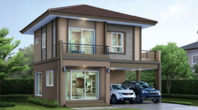 low budget simple two storey house design low budget simple two storey house design