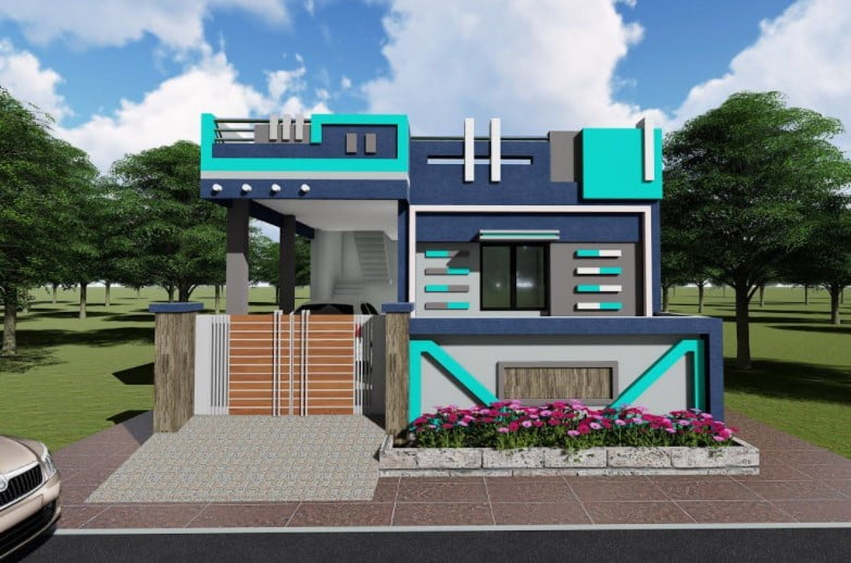 simple house front elevation designs for a single floor simple house front elevation designs for a single floor
