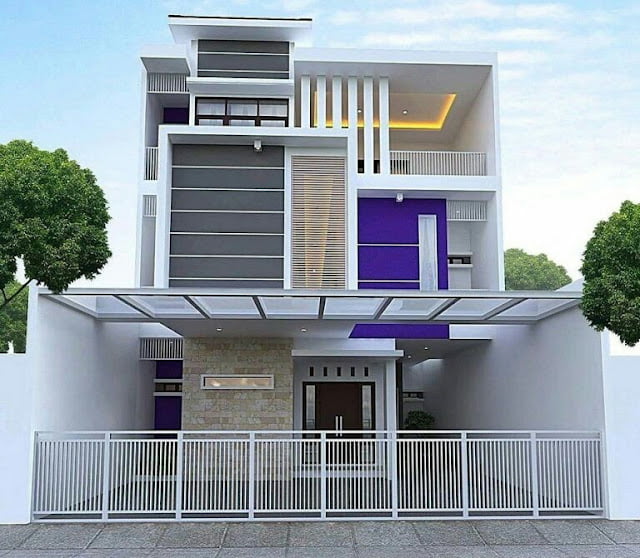 Minimalist House 2 Floor Full Fence Minimalist House 2 Floor Full Fence