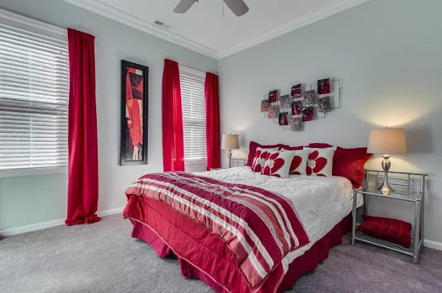 red curtains living room red curtains living room