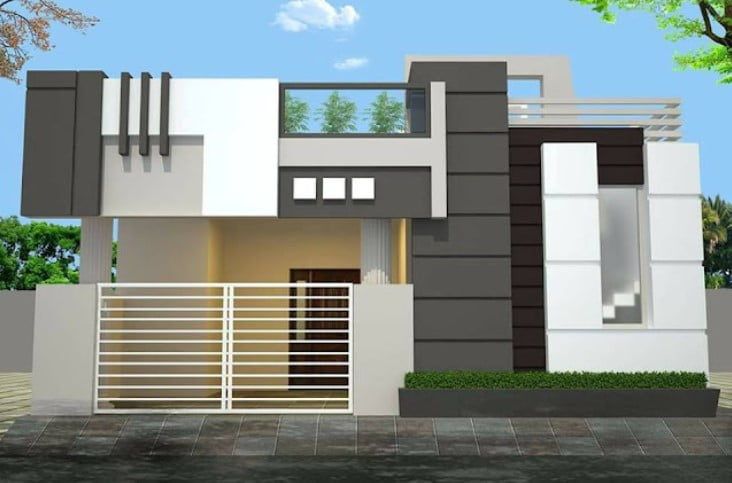 modern single floor house design modern single floor house design