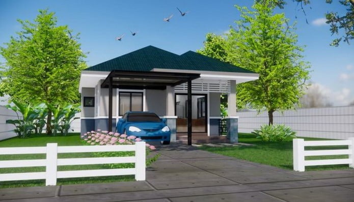 modern single floor house design modern single floor house design