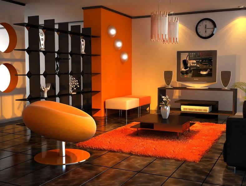 orange paint colors for living room orange paint colors for living room