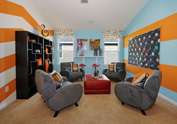 blue and orange color scheme for living room blue and orange color scheme for living room