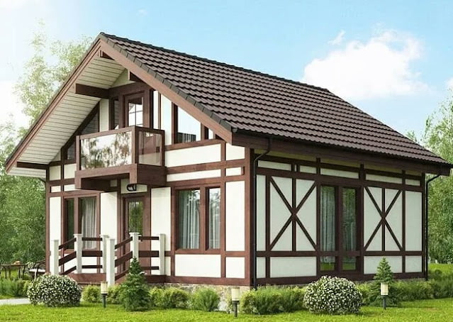 Fachwerk Style house Fachwerk Style house