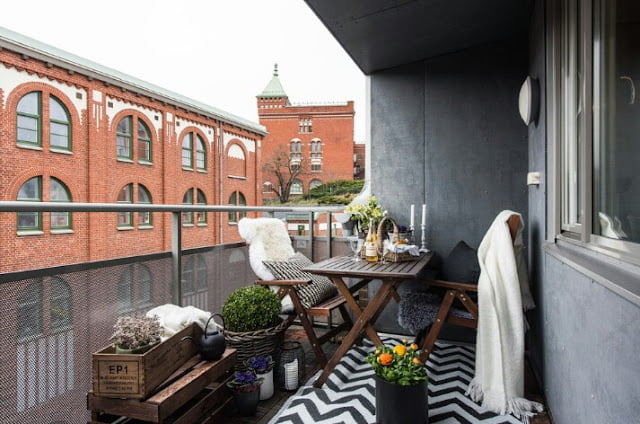Scandinavian Balcony Ideas Scandinavian Balcony Tips and Ideas