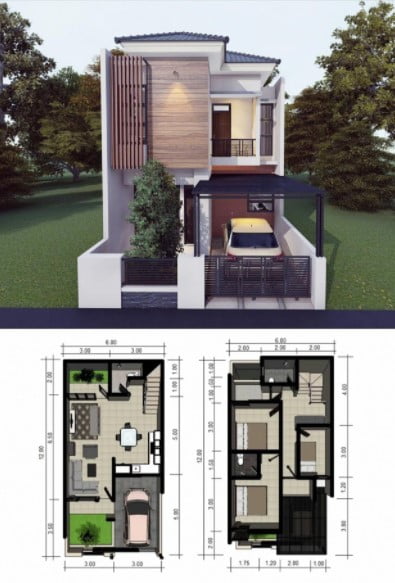 two storey modern house design two storey modern house design