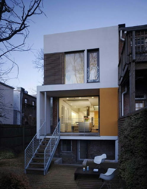 2-storey house design in the style of a stilt house 2-storey house design in the style of a stilt house