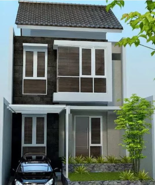 simple 2nd floor house front design simple 2nd floor house front design