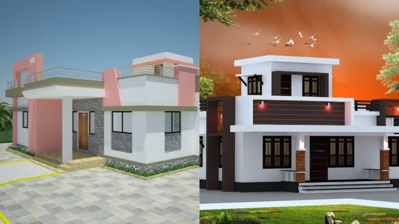 modern single floor house designs