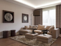 cream and brown living room ideas 7