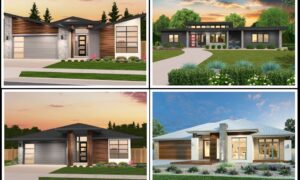 one story contemporary house plans