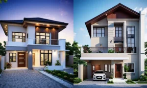 15 Simple and Unique 2 Storey House Designs that Give a Modern Impression
