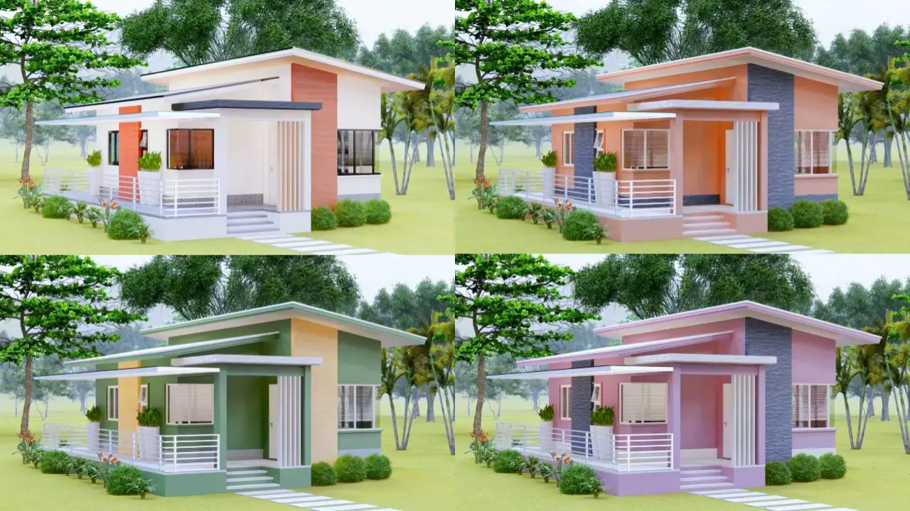 one story simple house design