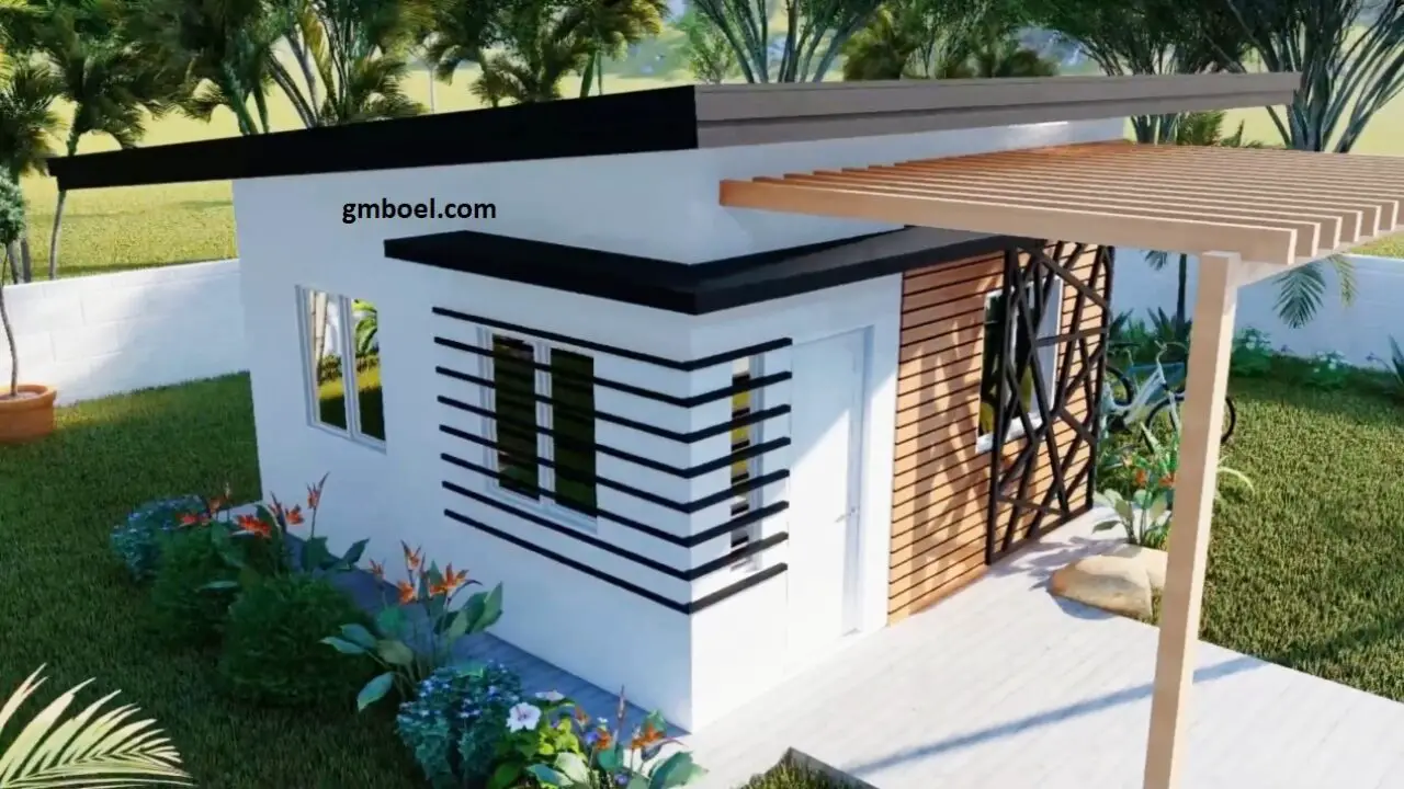 small 1 bedroom house design 5x5m