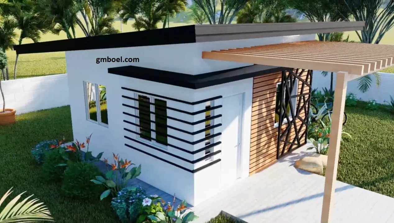 small 1 bedroom house design 5x5m